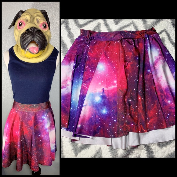 Dresses & Skirts - Cosmic Cutie, space, circle skirt!!